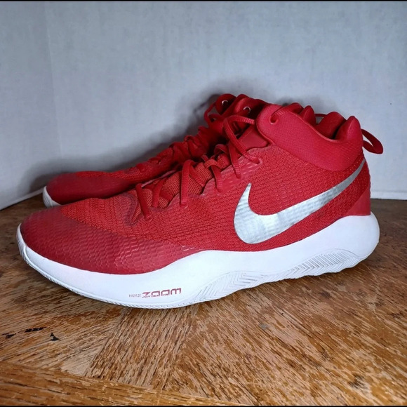 Nike Zoom Rev TB Red Shies Mens size 17 - 9220 48-600.See pictures for reference - Picture 1 of 9